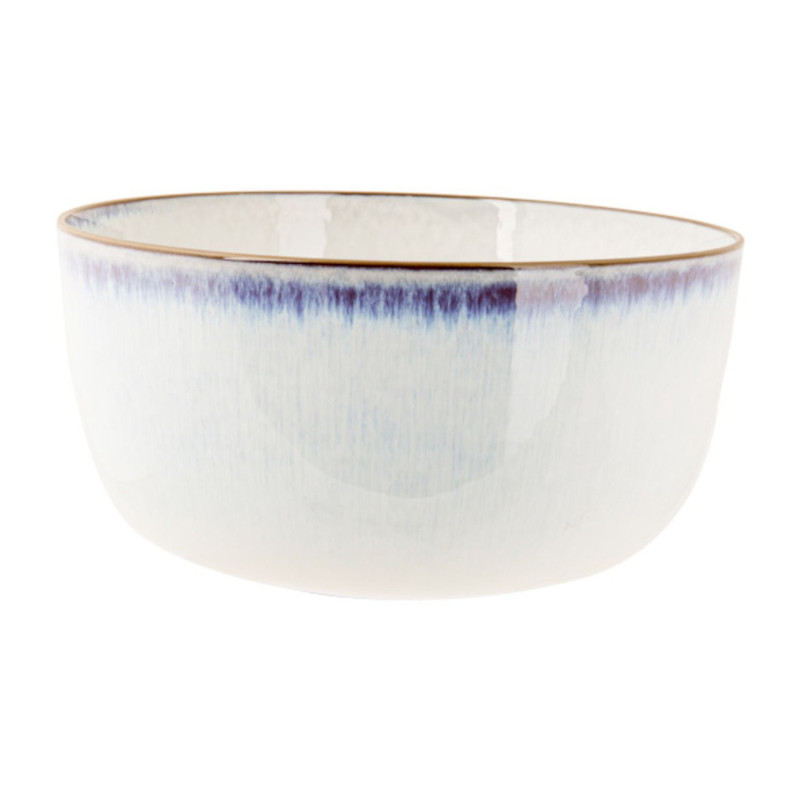 Bowl D22.5cm BONDI white blue