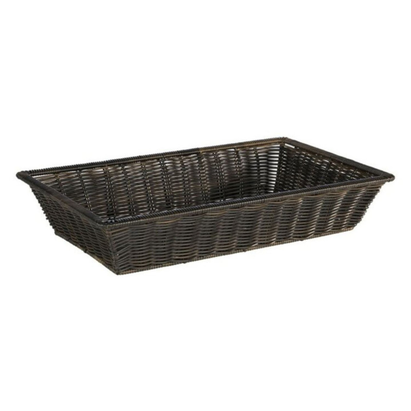 Grozs 53x32.5cm h-10cm SUPERSTRONG plastmasas tumši brūns