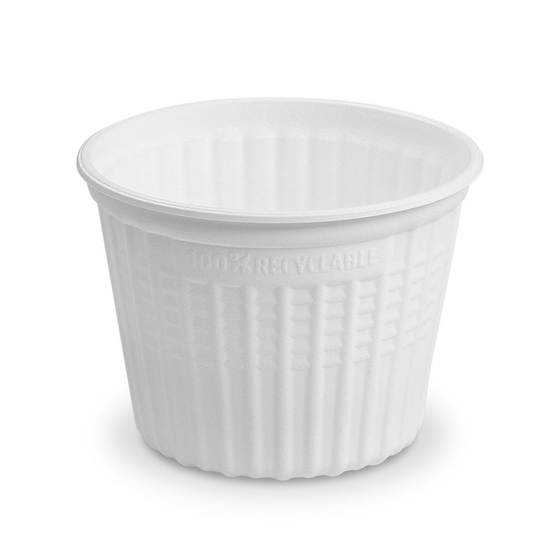 Kausid koos alumise äärega.500 ml kuumakindel, XPP valge 25 tk (kaaned PP509)