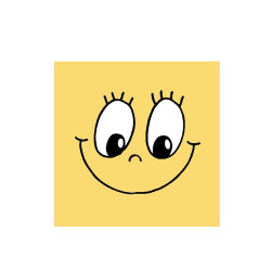 Napkins Smiling face 33cm...