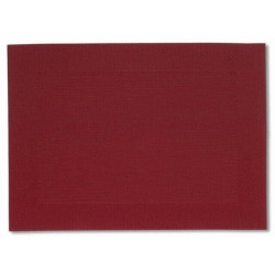 Placemat NICOLETTA 45x33cm red