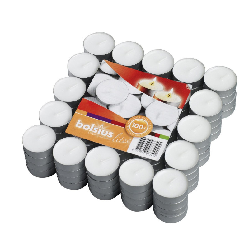 Sveces tējas 3.5h baltas 100gb