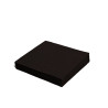Napkins 33x33cm 2-ply 50pcs black