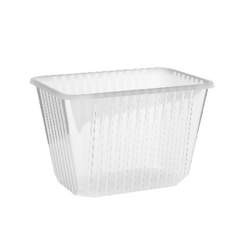 Large food container PP 2000ml 50pcs transparent