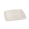 10" rect. flat plate 19x25cm
