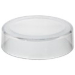 Plate HOLLOW D15cm glass clear