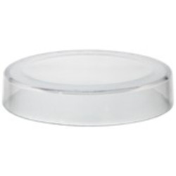 Plate HOLLOW D21cm glass clear