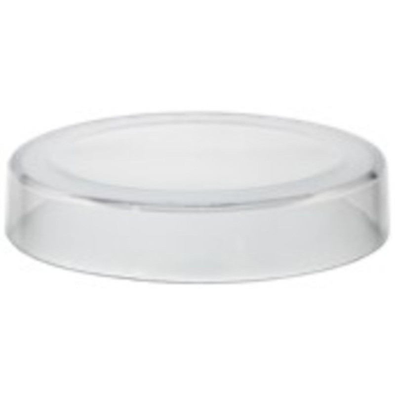 Plate HOLLOW D21cm glass clear