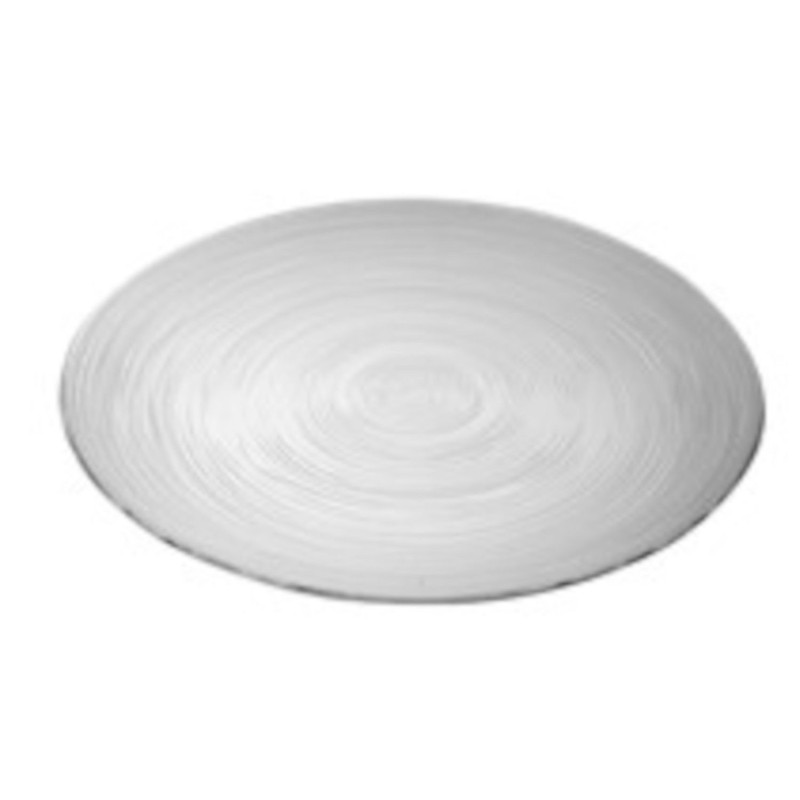 Plate CIRCLE D28cm glass clear