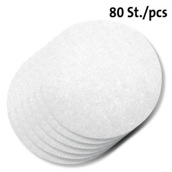 Papīrs burgeriem ø 13cm, 80gab