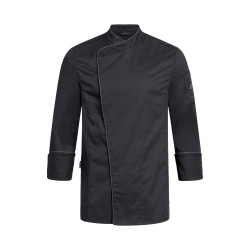 Mens Chef Jacket Black With...