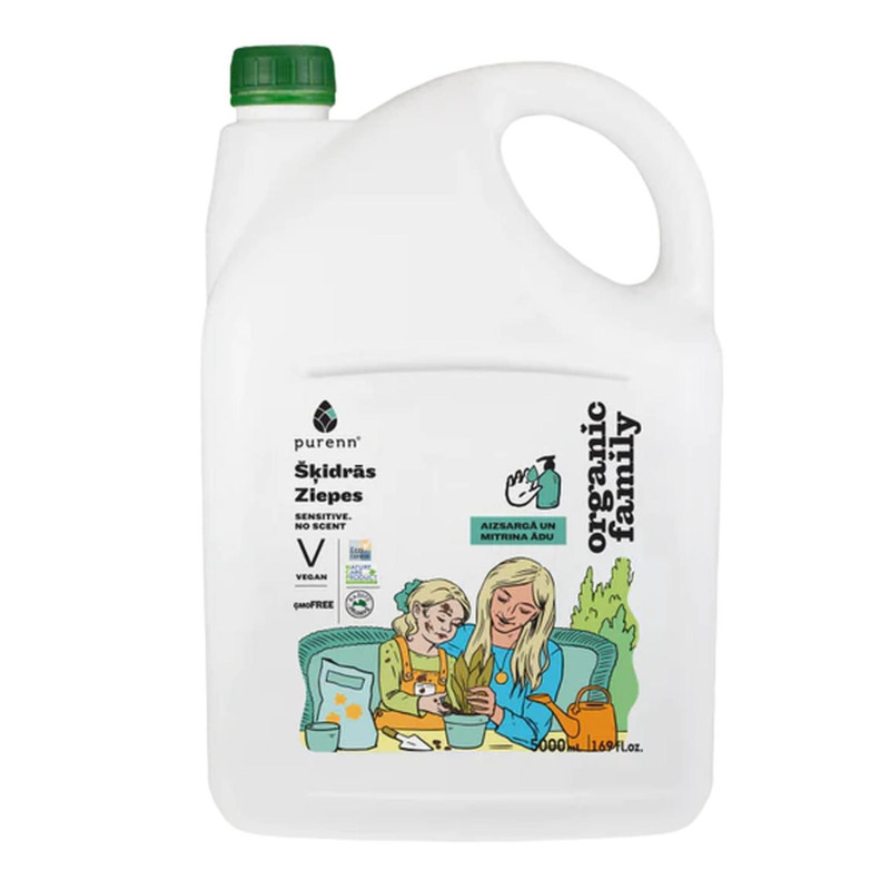 Liquid soaps with alveole and clover extract 5L ECO