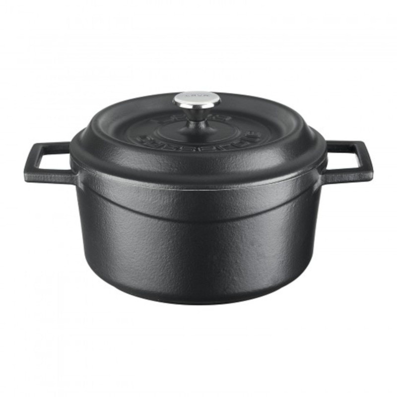 Katls čuguna LAVA MINI UP ø10cm 350ml melns matēts indukcijas