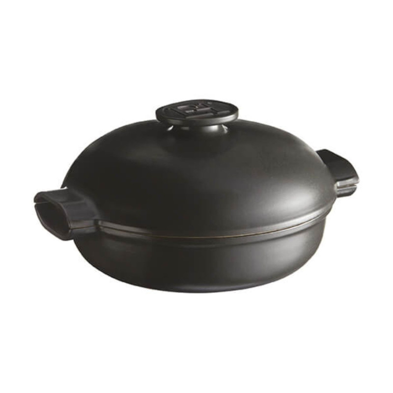 Puodas su dangteliu ø 27cm, 2,5L DELIGHT juodas indukcinis