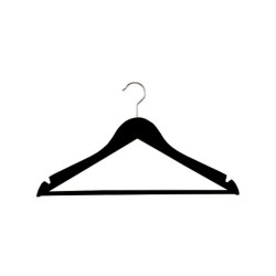 Puidust riidepuu BASIC 44cm...