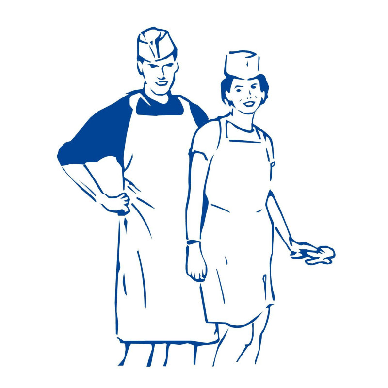 Disposable aprons 81×125cm 50pcs white