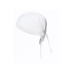 Chef cap-collar white