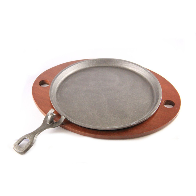 Panniņa servējamā uz koka paliktņa ø24cm