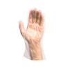 Disposable gloves LDPE for women size L 100pcs