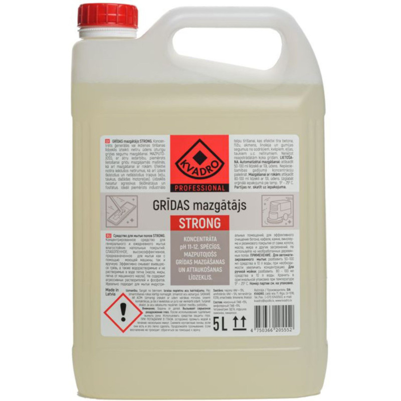 Grīdas mazgāšanas līdzeklis STRONG 5l