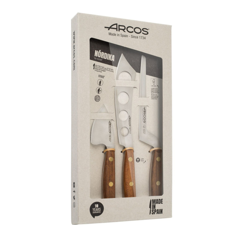 Cheese knife set 3pcs NORDIKA