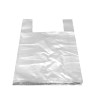 Carrier bag 20kg 40+20x60cm 50pcs white