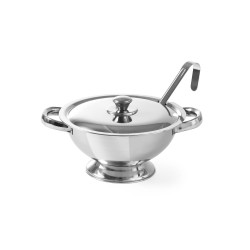 Soup tureen with lid and...