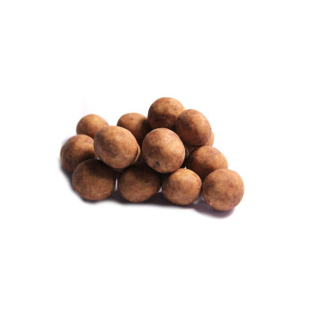 Caramelized macadamia nuts with vanilla and waffle crisps in white chocolate 130g CHOCOLATE IT