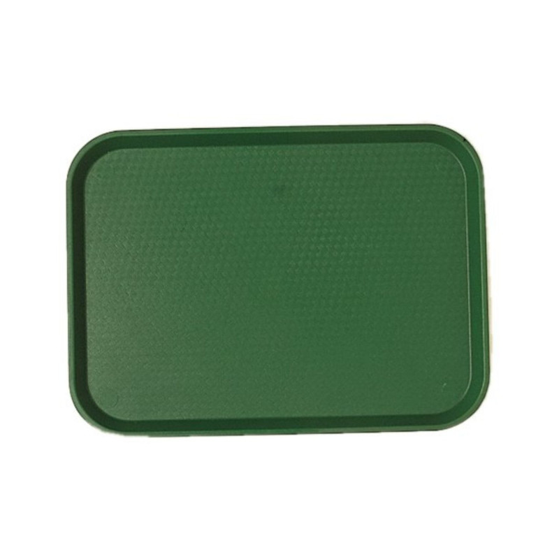 Tray FAST FOOD 36x46cm green