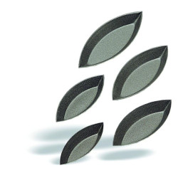 Form oval boat 8x3.3cm h-1.2cm