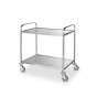 Trolley with 2 shelves
