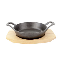 Pan with handles on a...