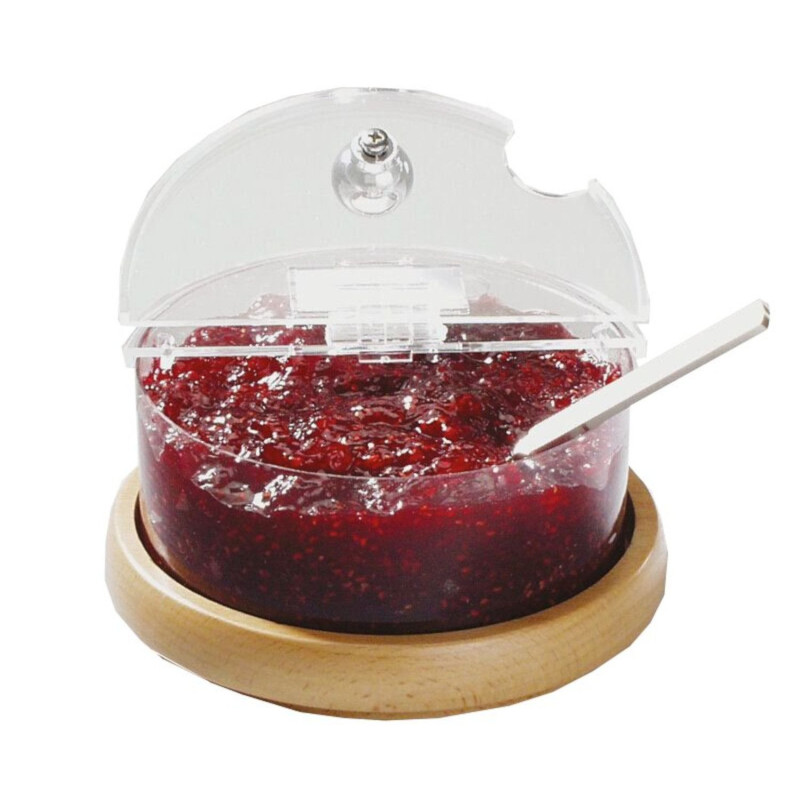 Контейнер с крышкой и охлажденным элементом Top Fresh Mini на деревянной площадке 600 мл