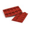 Silicone mould 48x54 h-27mm 10x45ml PASSION