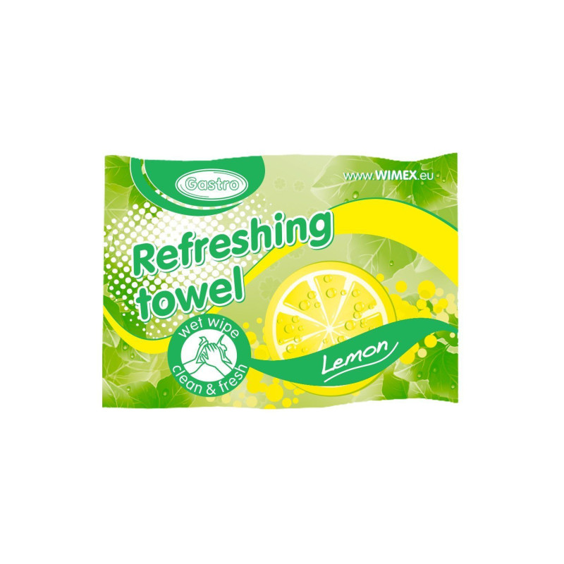 Salvetes mitrās ar citronu aromātu 250gb
