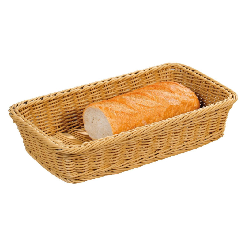 Full-plastic basket 35x20x7.5cm