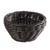 Basket round D16cm h-8cm black