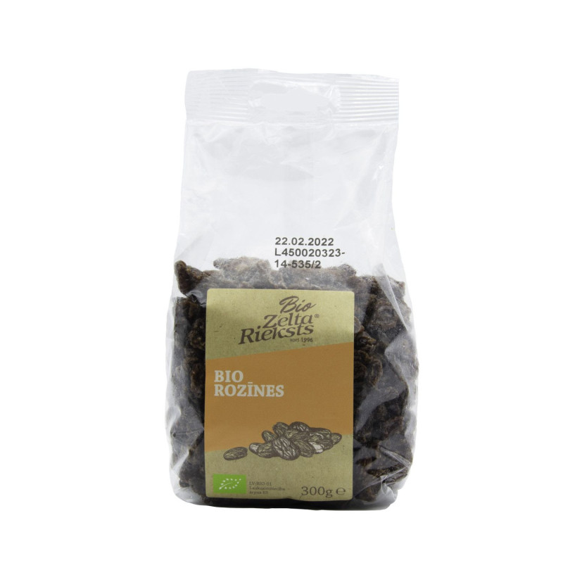 Organic dried sultanas normal berries 300g