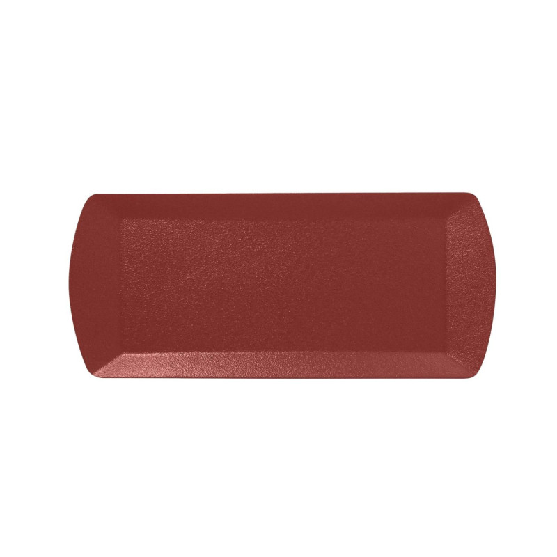 Taldrik NEO FUSION 35x15cm tumepunane