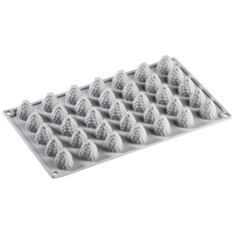 Forma silikona ø24 h-27mm 35x7ml BERRY