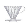 Hario V60-02 plastikinis filtras, skaidrus