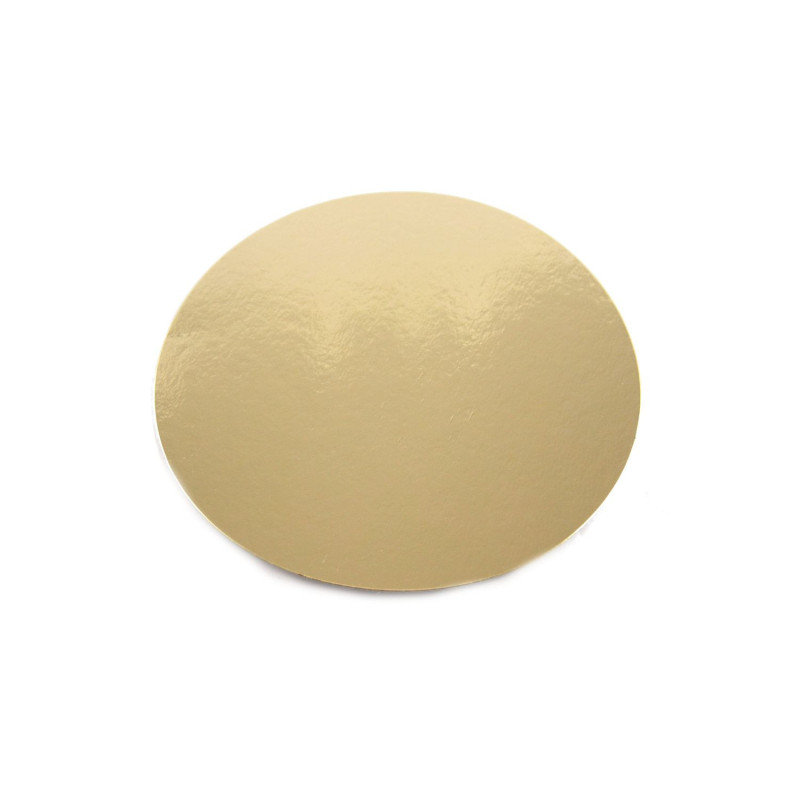 Paper pad D18cm gold / black