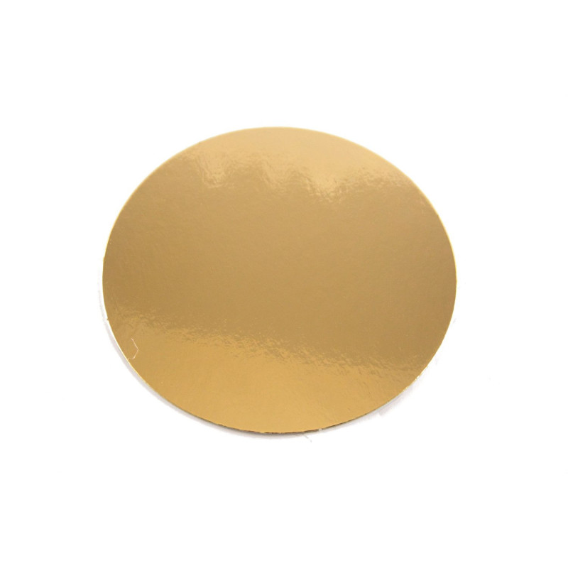 Paper pad D16cm gold / black