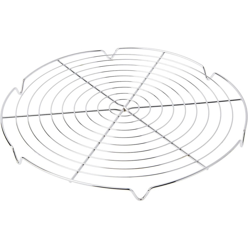 Cake cooling rack-round s/st D30cm