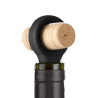 Bottle Stopper Black Set of 2