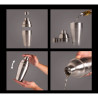 Cocktail Shaker, Stainless Steel 500ml