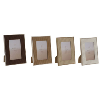 Foto rāmis Home ESPRIT Brūns Bēšs Samts Stikls Moderns (4 gb.),,,