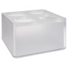 Bottle cooler FROSTY SAN 27x27,h-15cm 7.5L insert 4 bottles