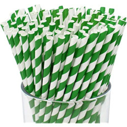 Paper straws D8mm h-24cm...
