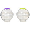 Set of 2 ice balls moulds XXL D7.5cm silicone